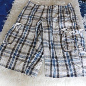 Men's Urban Pipeline Cargo Plaid Shorts